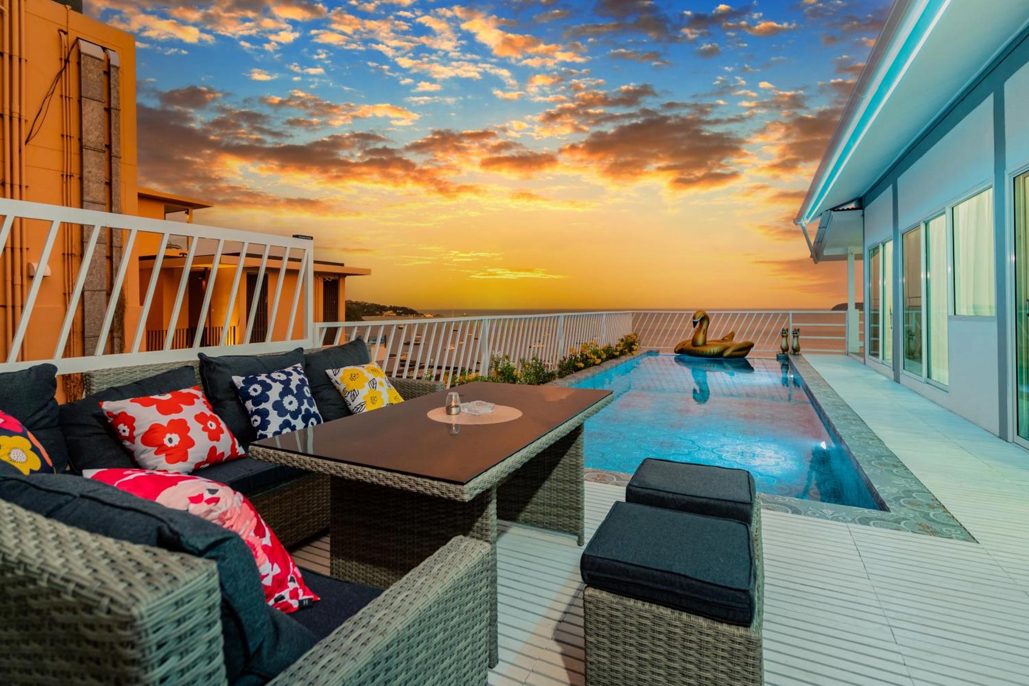Mona Seaview Pool Villa Beach Front Aoyon Beach Ban Makham Buitenkant foto