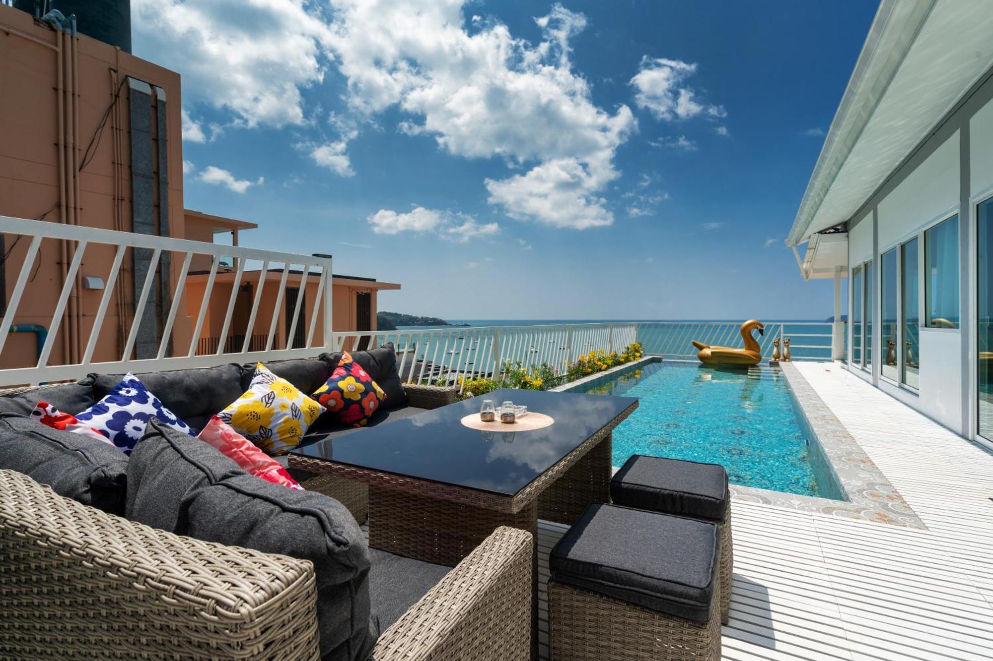Mona Seaview Pool Villa Beach Front Aoyon Beach Ban Makham Buitenkant foto