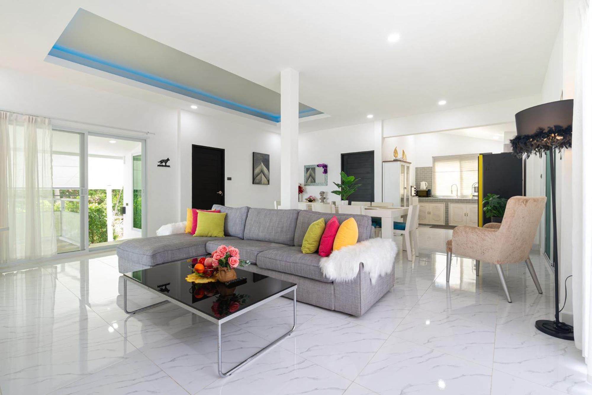 Mona Seaview Pool Villa Beach Front Aoyon Beach Ban Makham Kamer foto