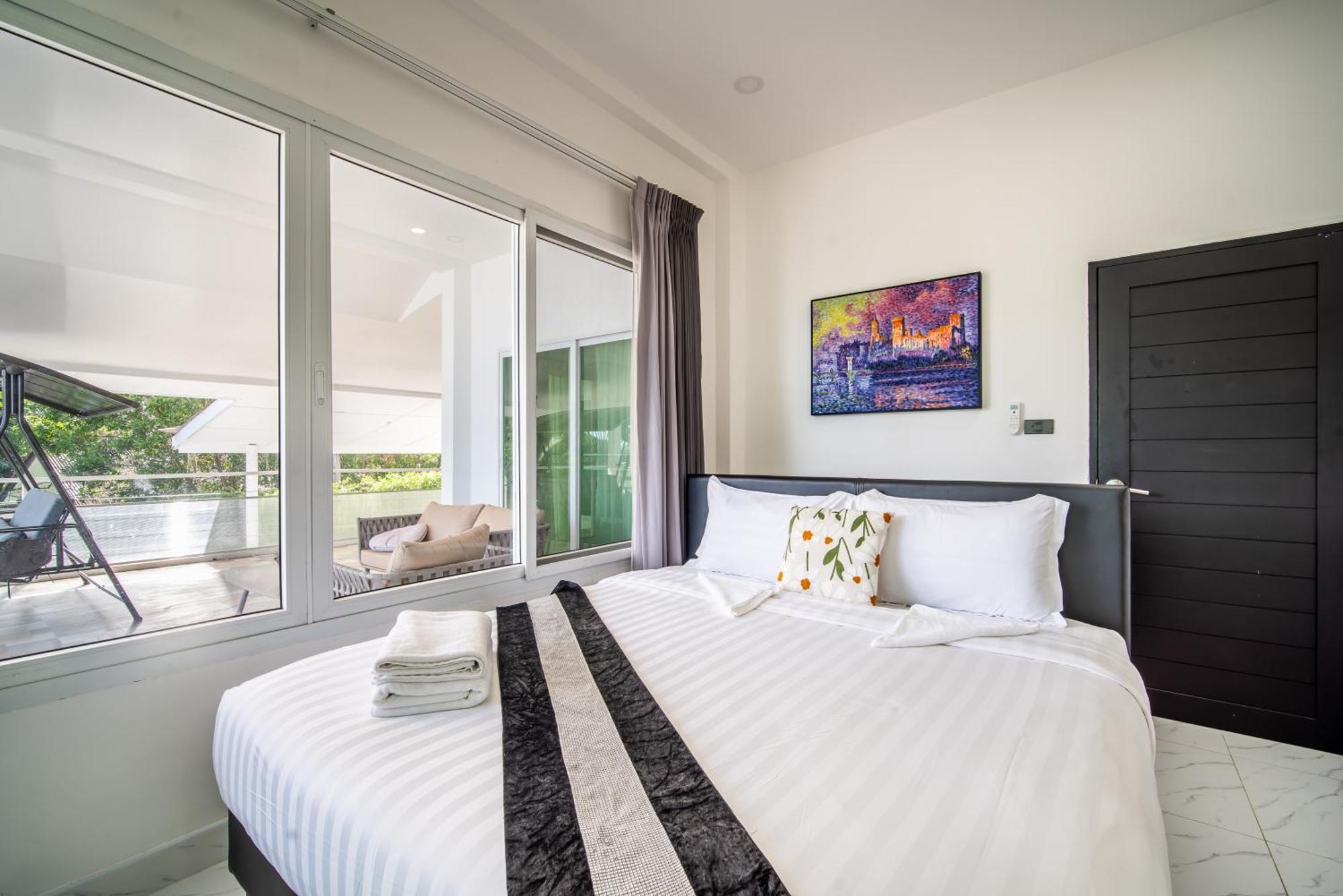 Mona Seaview Pool Villa Beach Front Aoyon Beach Ban Makham Kamer foto