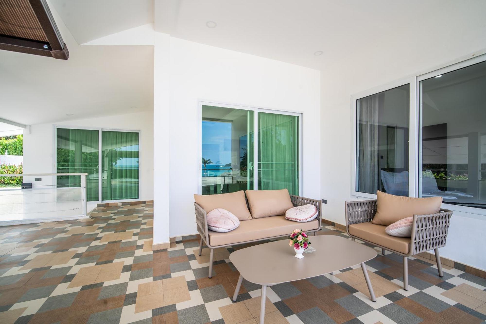 Mona Seaview Pool Villa Beach Front Aoyon Beach Ban Makham Kamer foto