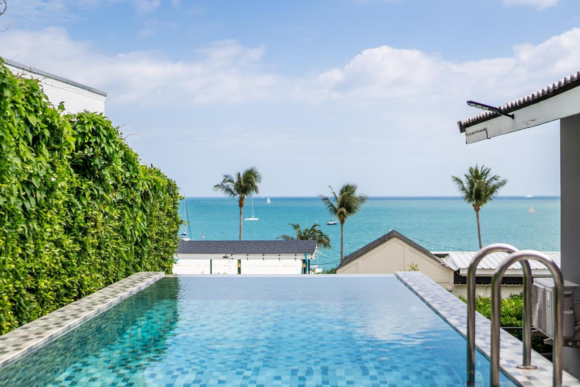 Mona Seaview Pool Villa Beach Front Aoyon Beach Ban Makham Kamer foto
