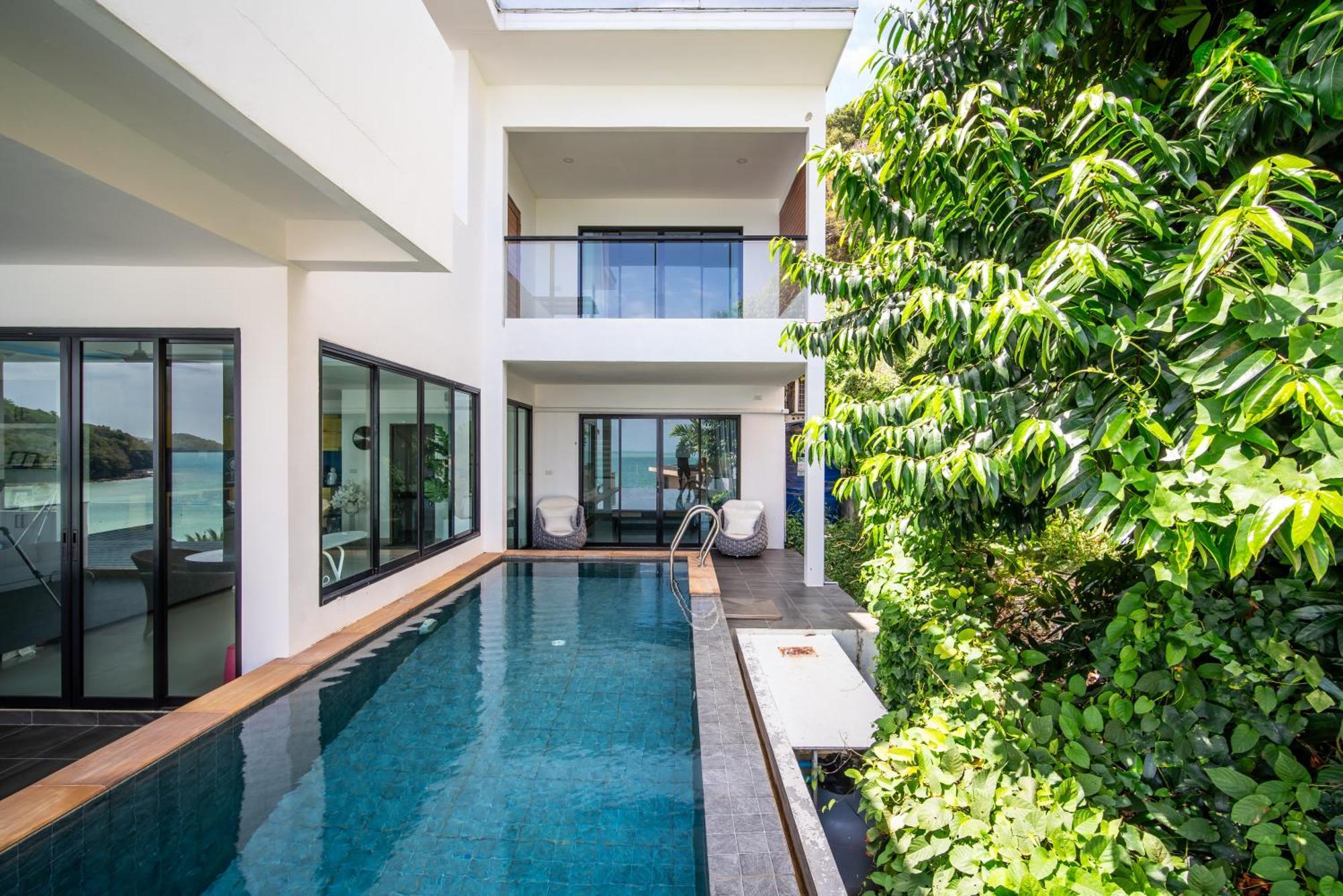 Mona Seaview Pool Villa Beach Front Aoyon Beach Ban Makham Kamer foto