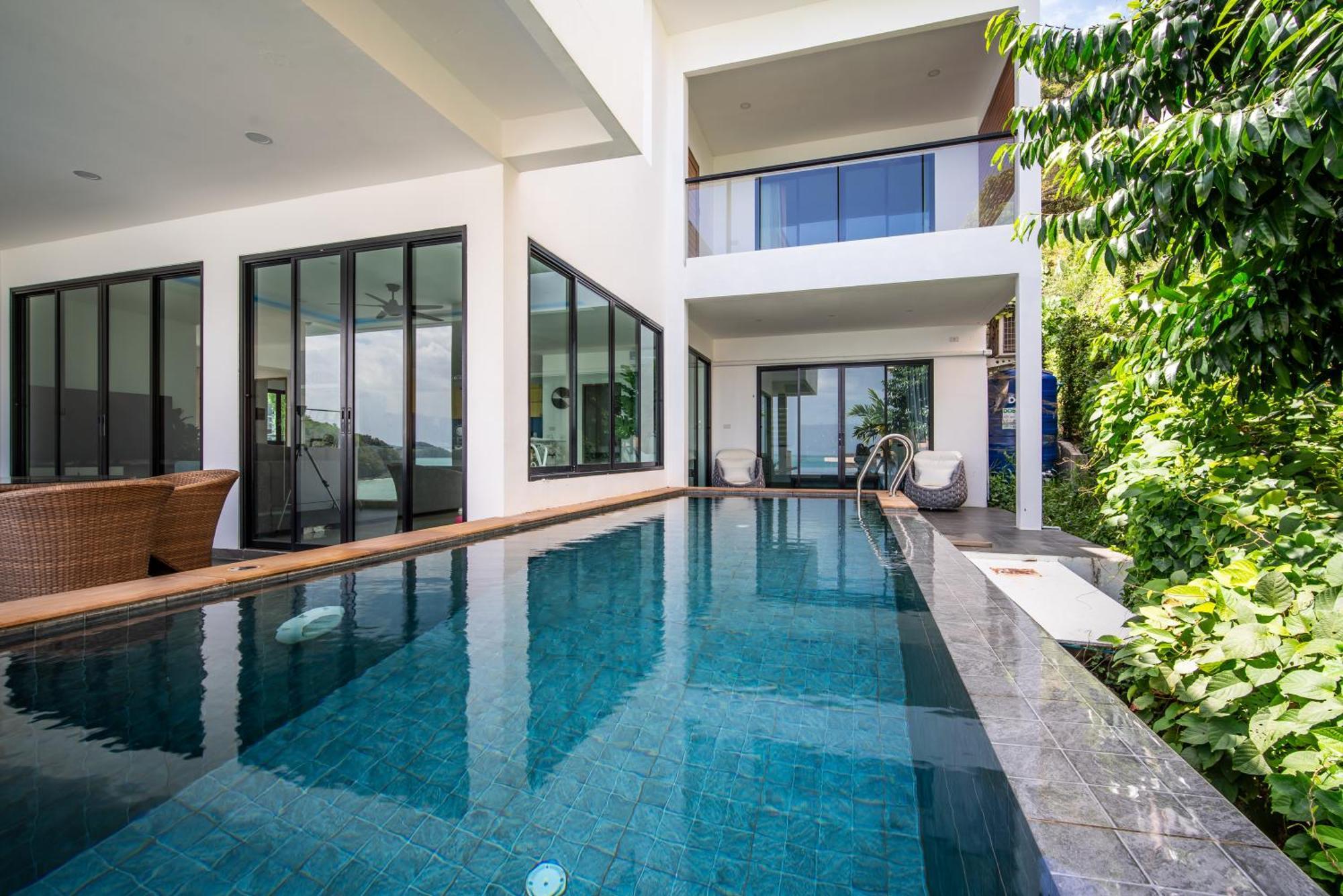 Mona Seaview Pool Villa Beach Front Aoyon Beach Ban Makham Kamer foto